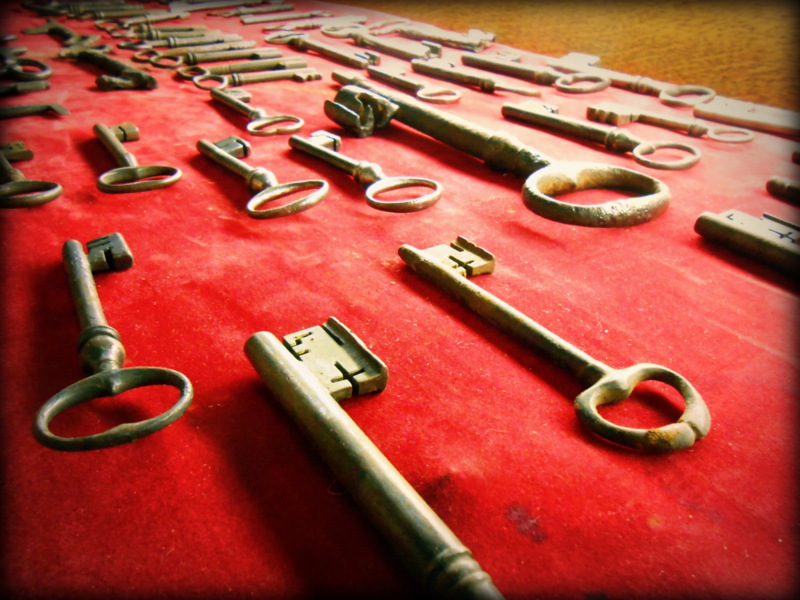 clés anciennes - musée du Vimeu